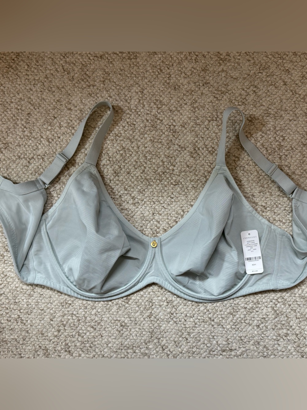 Understance Cooling Flexwire Unpadded Demi Bra 40H
